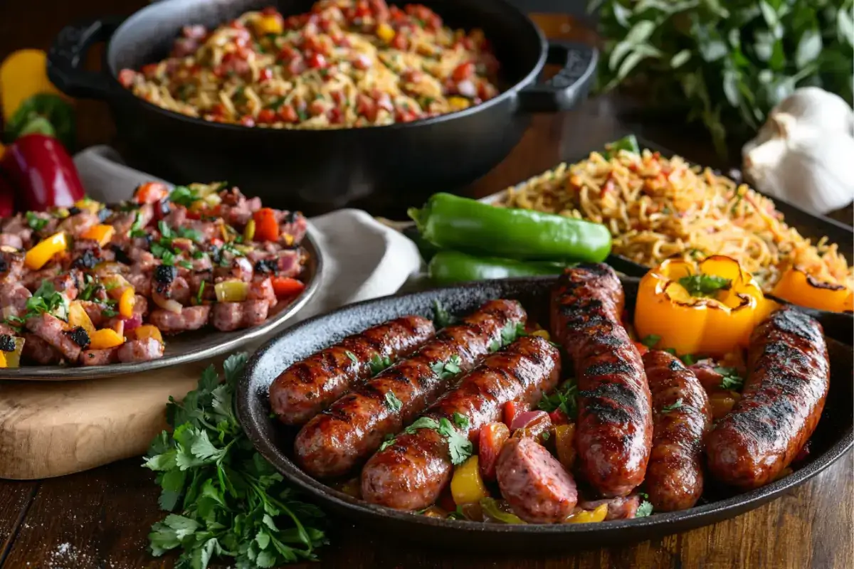 recipes with smoked sausage