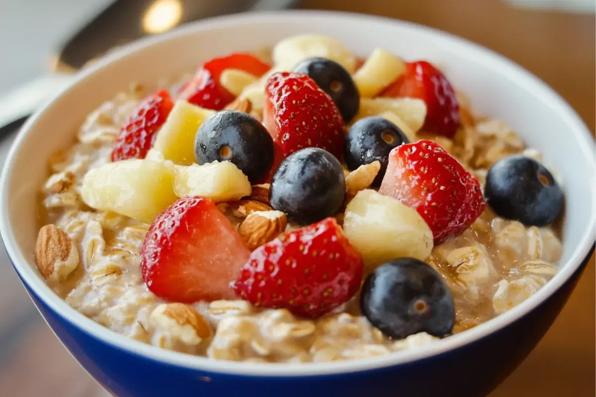 Oatmeal with Fruits and Nuts