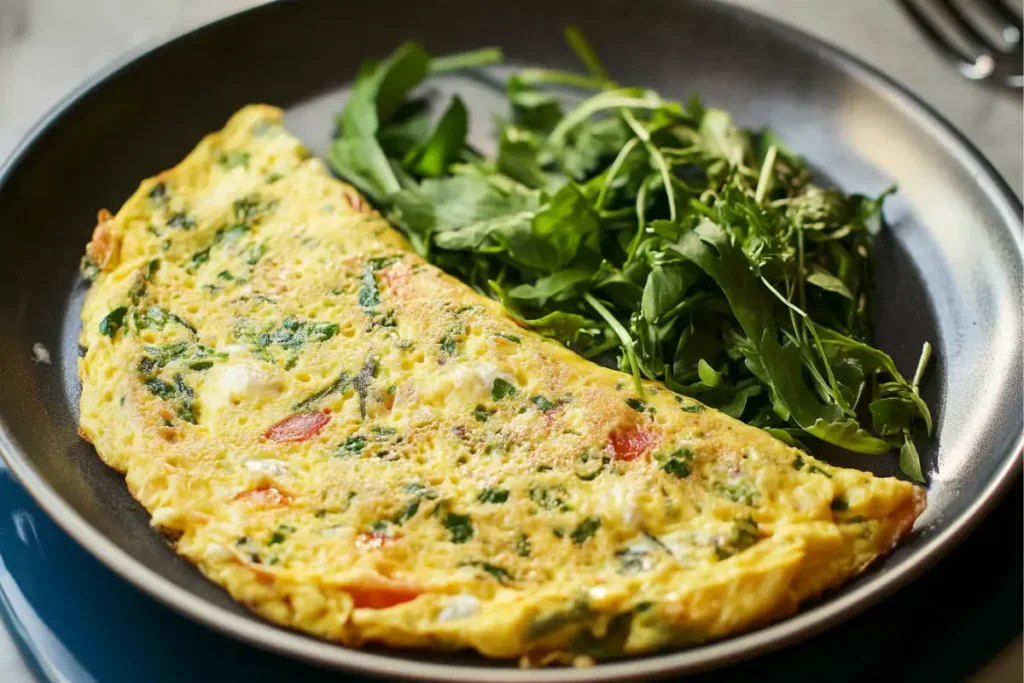 Vegetable and Herb Omelet