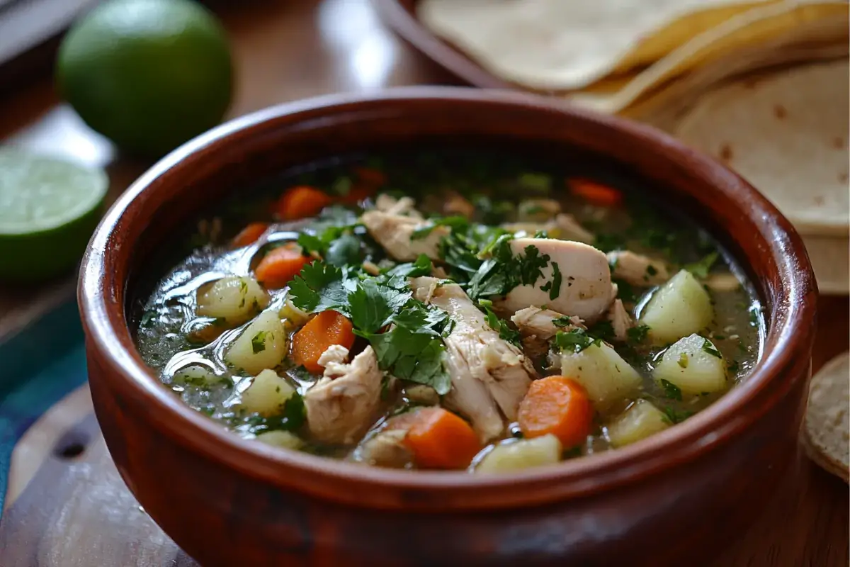 caldo de pollo recipe