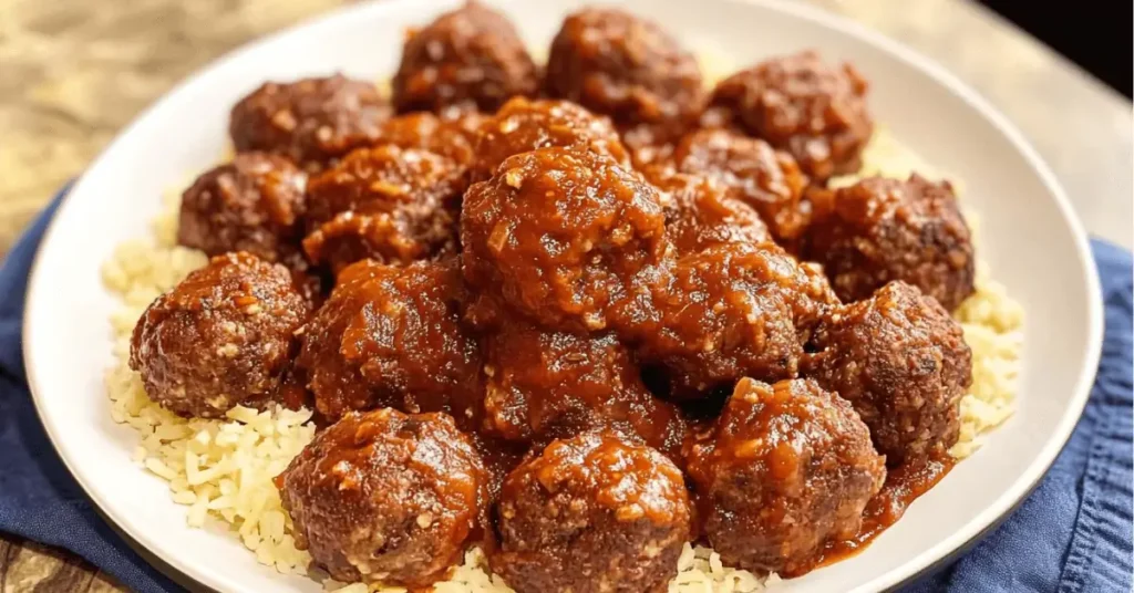 Porcupine Meatballs