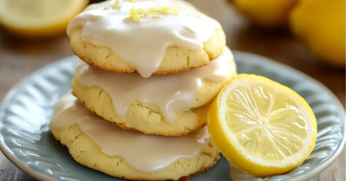 Italian Glazed Lemon Cookies