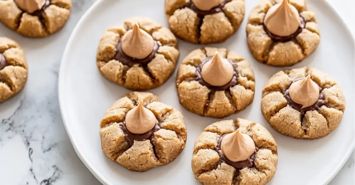 Peanut Butter Blossom Cookies