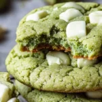 Matcha White Chocolate Cookies