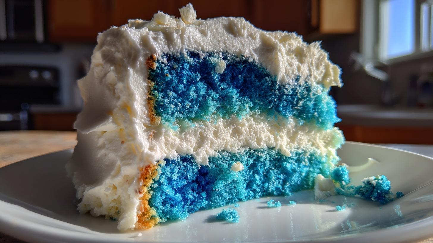 Blue Velvet Cake - detail 2