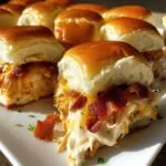 CHICKEN BACON RANCH SLIDERS