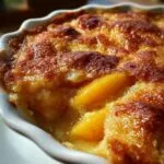 LAZY MAN'S PIE PEACH COBBLER