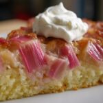 Norwegian Rhubarb Cake