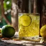 Brazilian Mounjaro drink with ingredients