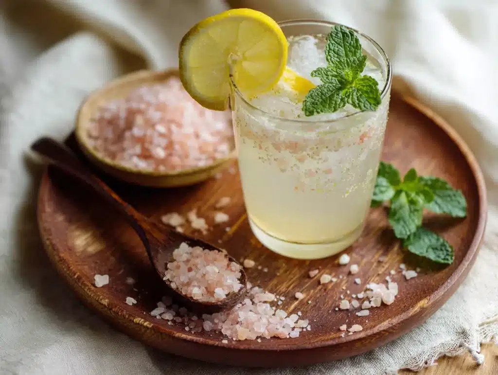 pink salt diet recipe detox drink morning