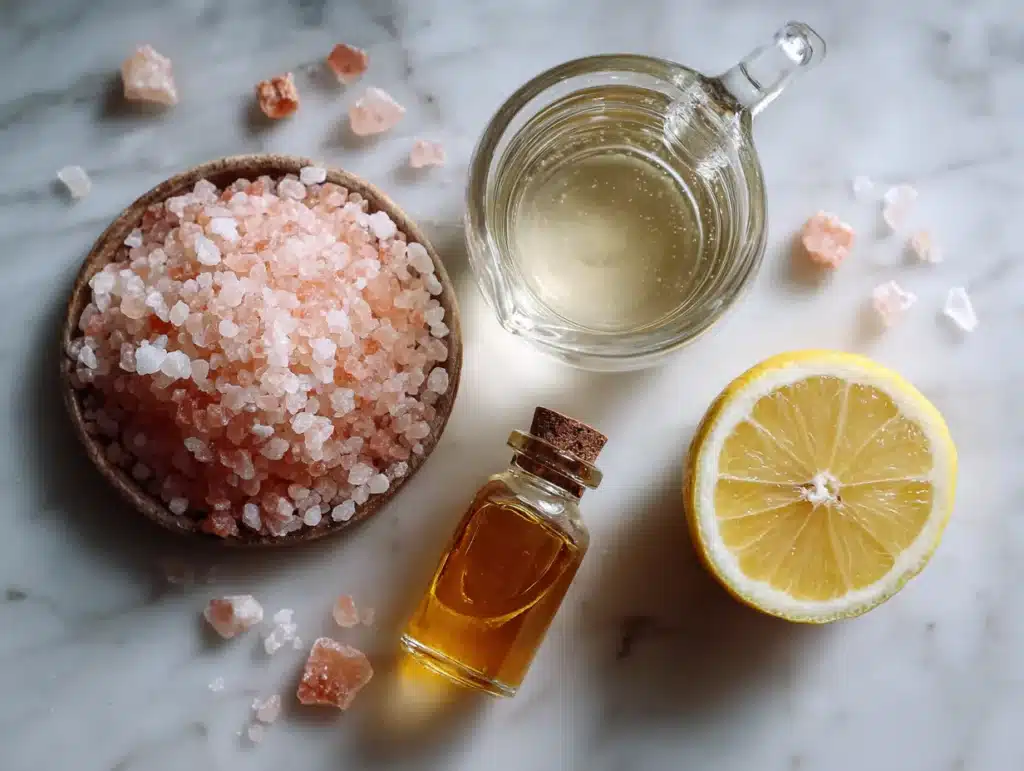 ingredients for pink salt weight loss juice