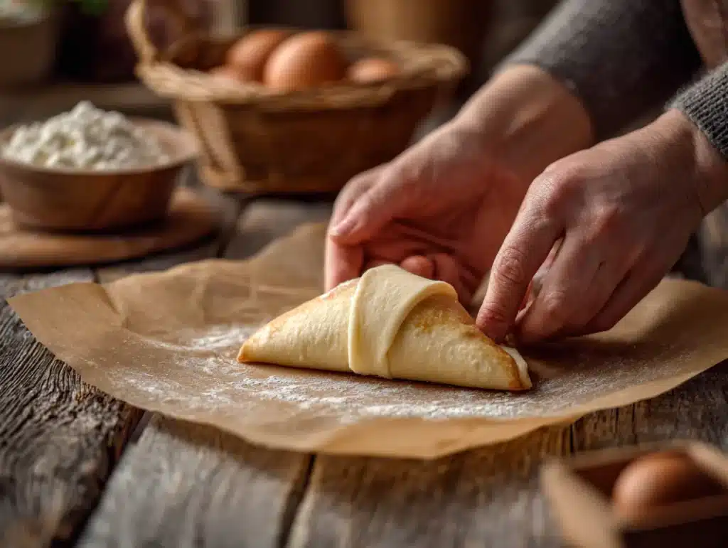 How to stuff crescent rolls step-by-step