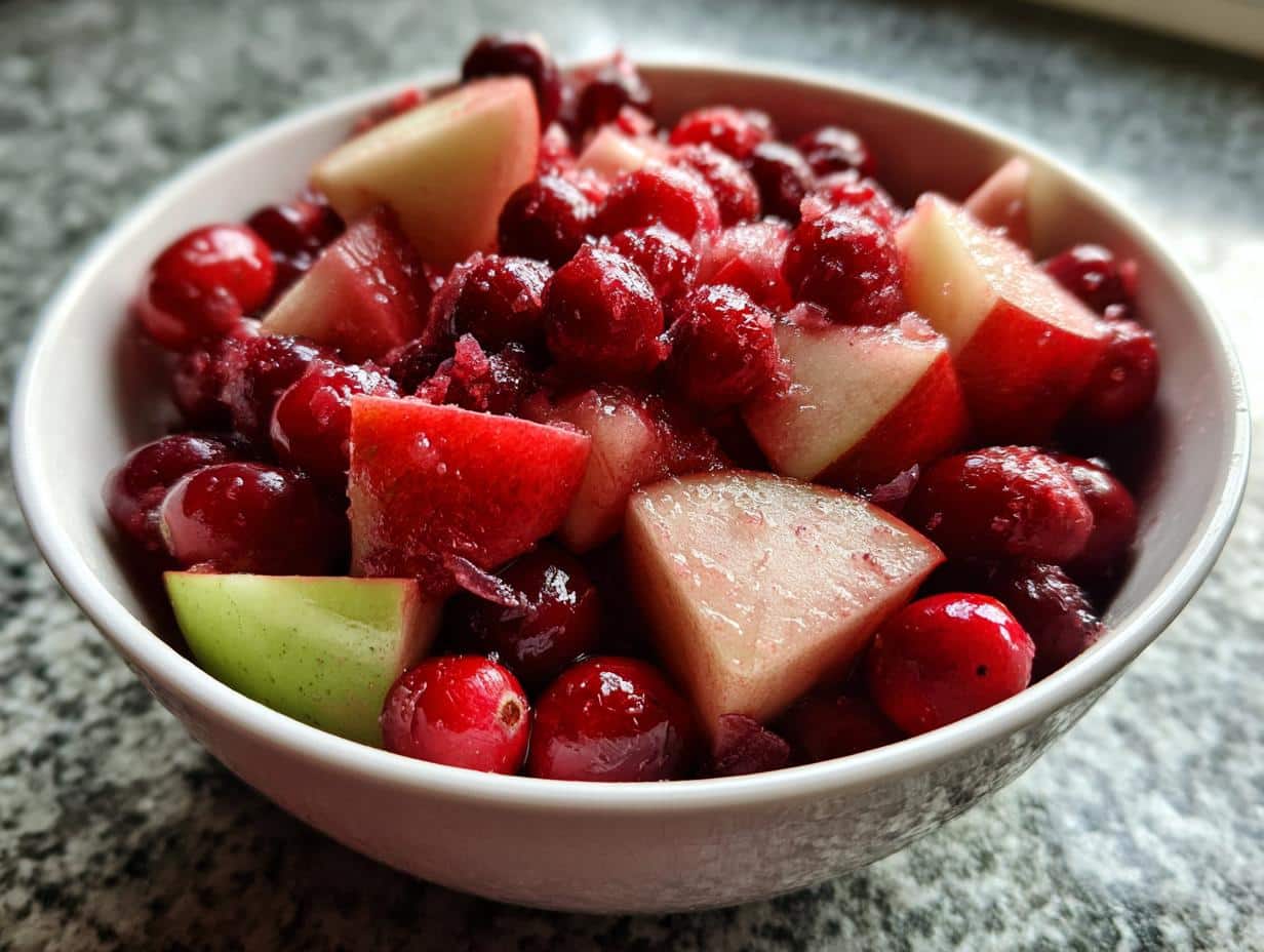 Apple Cranberry Compote