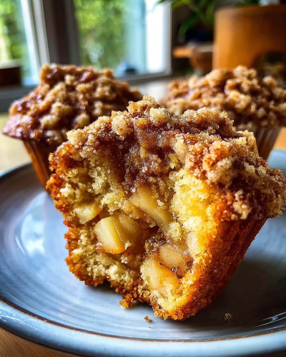 Apple Pumpkin Streusel Muffins - detail 2