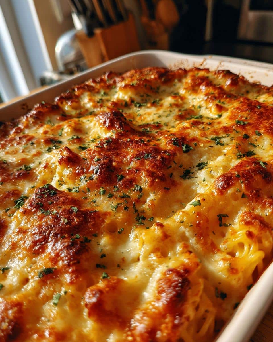 Cheesy Spaghetti Garlic Bread - detail 1