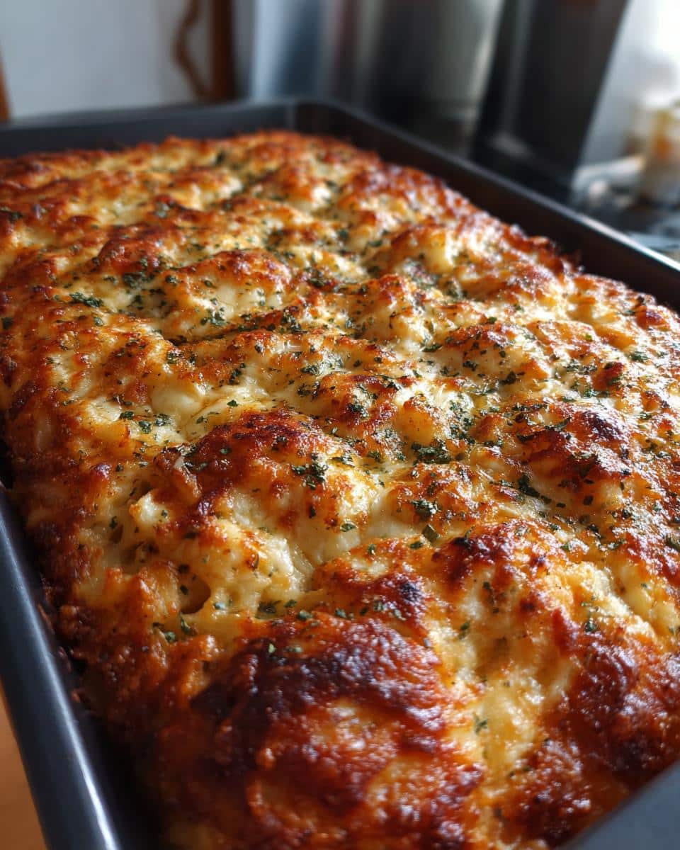 Cheesy Spaghetti Garlic Bread - detail 2