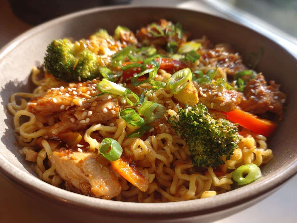 Chicken Ramen Stir Fry (30 minutes)