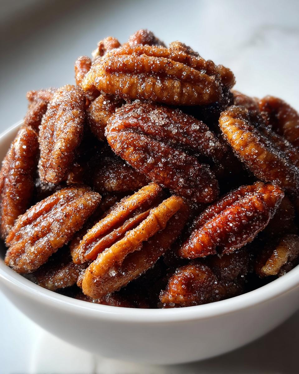 Cinnamon Roasted Pecans - detail 1