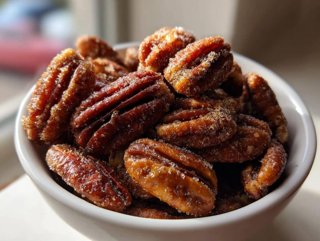 Cinnamon Roasted Pecans