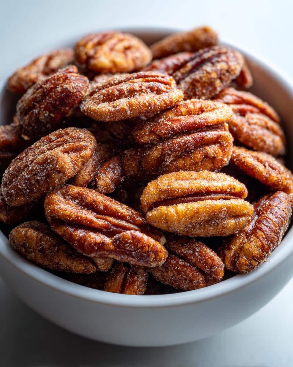 Cinnamon Roasted Pecans - detail 3
