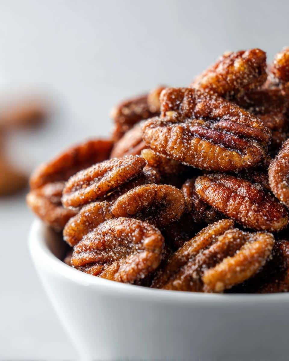Cinnamon Roasted Pecans - detail 4
