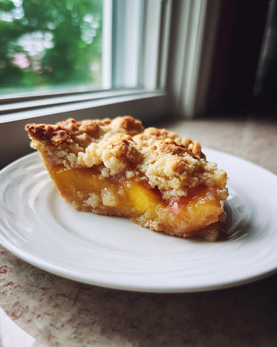 Classic Southern Peach Cobbler - detail 1