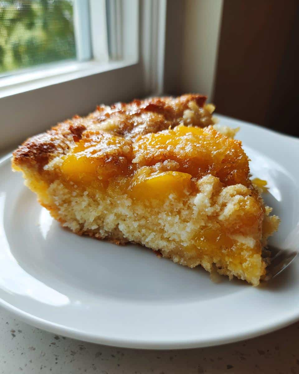Classic Southern Peach Cobbler - detail 2