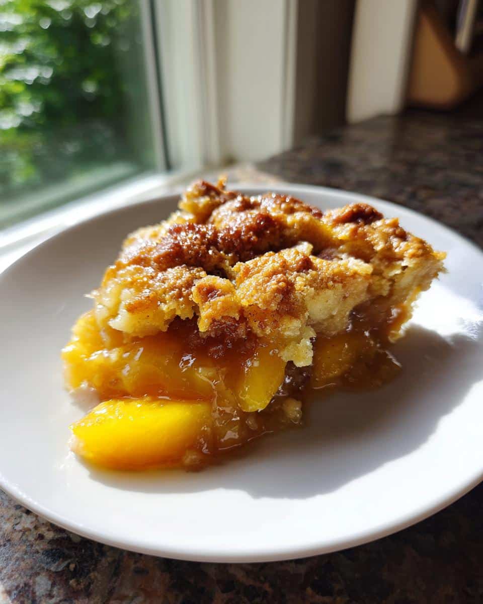 Classic Southern Peach Cobbler - detail 3