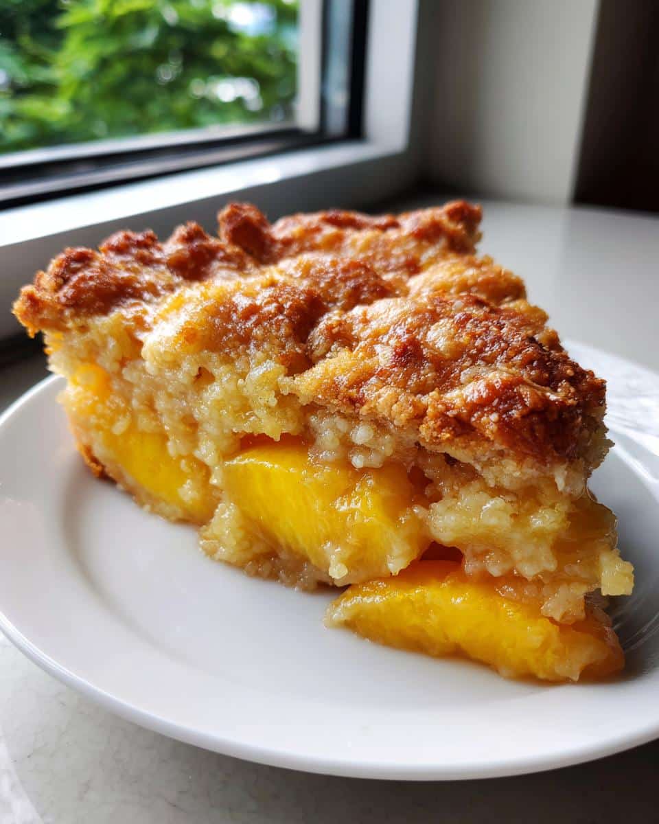 Classic Southern Peach Cobbler - detail 4