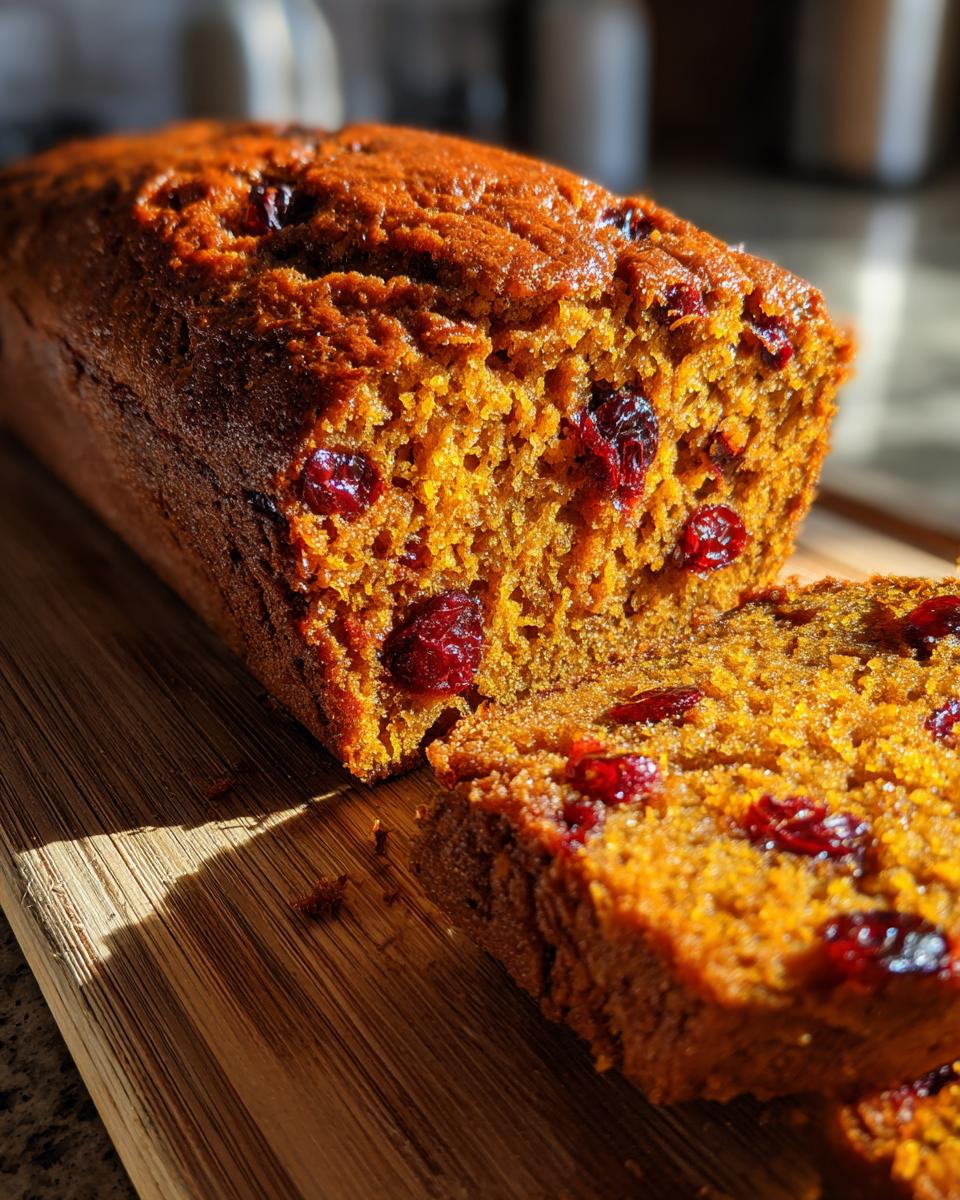 Cranberry Orange Pumpkin Bread Recipe - detail 1