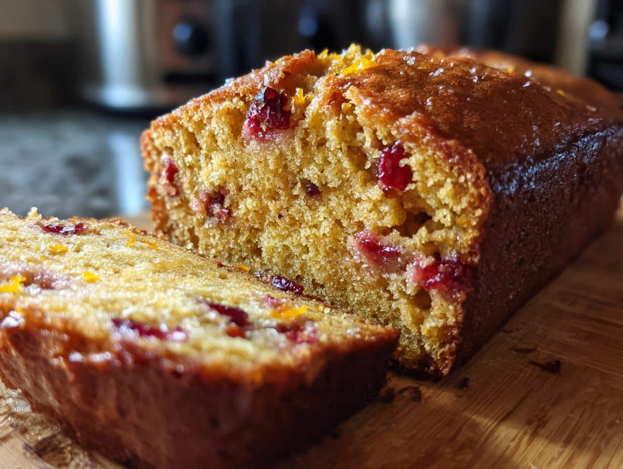 Cranberry Orange Pumpkin Bread Recipe