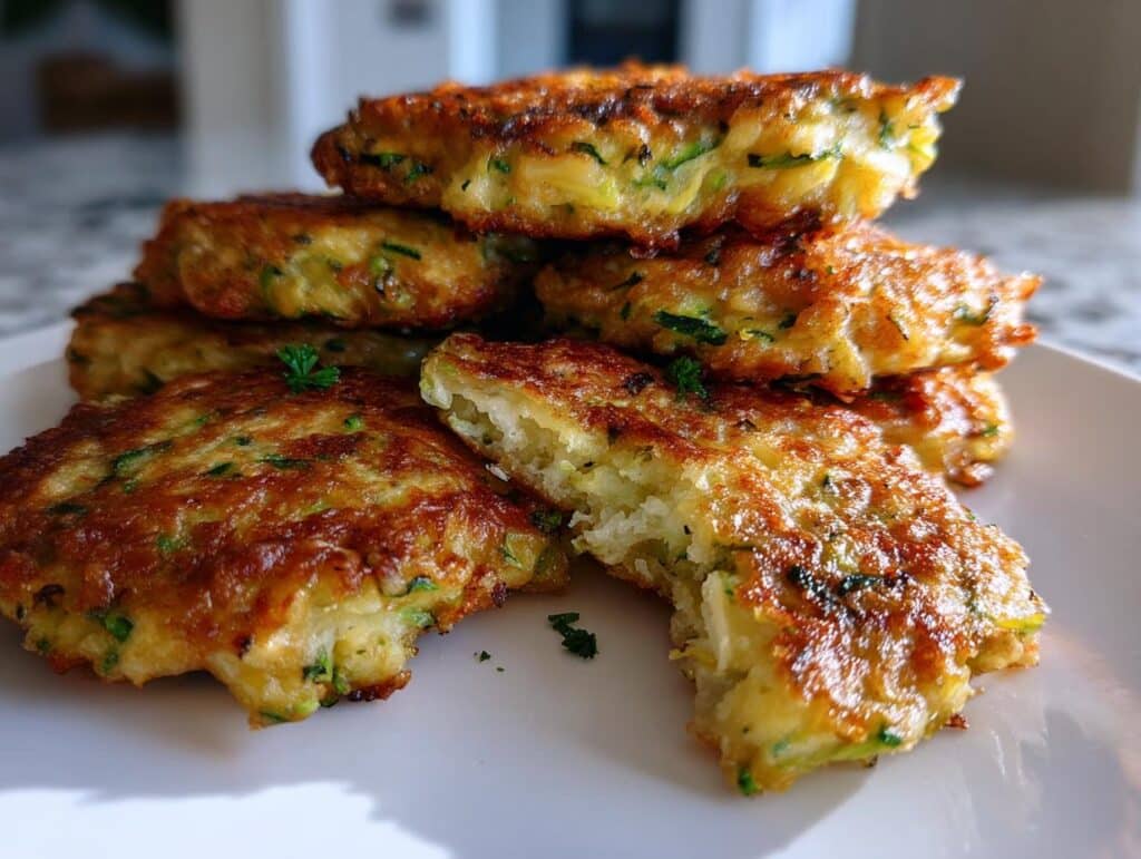 Crispy Zucchini Fritters Recipe