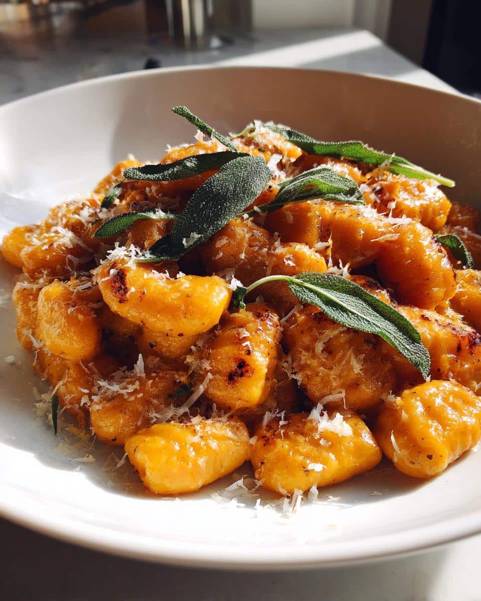 Easy Pumpkin Gnocchi - detail 1