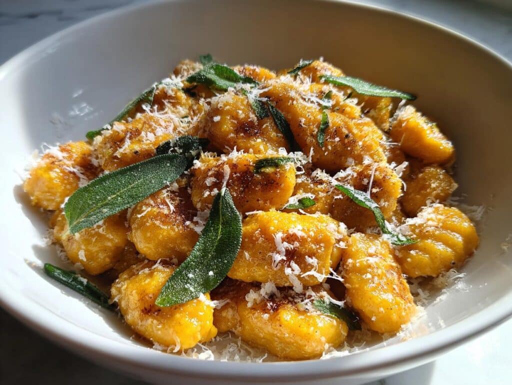 Easy Pumpkin Gnocchi