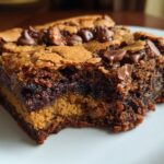 Fudgy Chewy Browkies (Brookies)