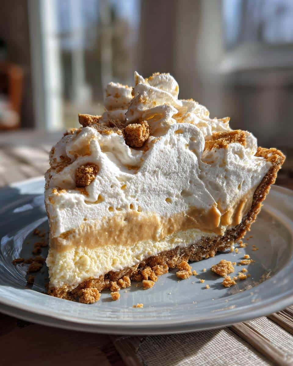 Irresistible Amish Peanut Butter Cream Pie - detail 1