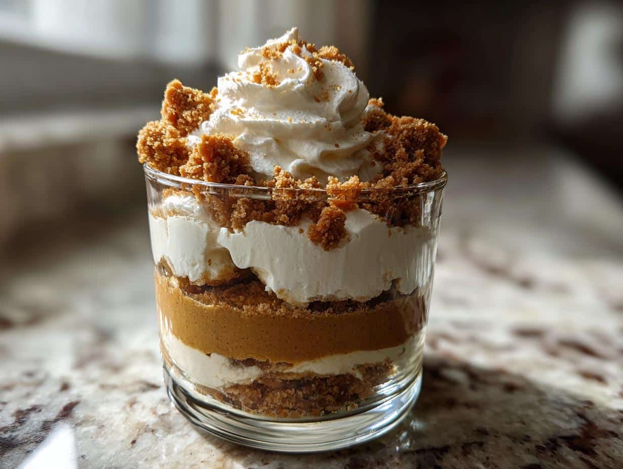 Leftover pumpkin pie