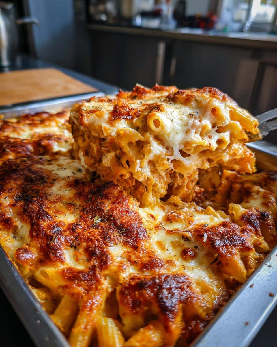 Pasta Bake with Pumpkin Tomato Sauce - detail 1