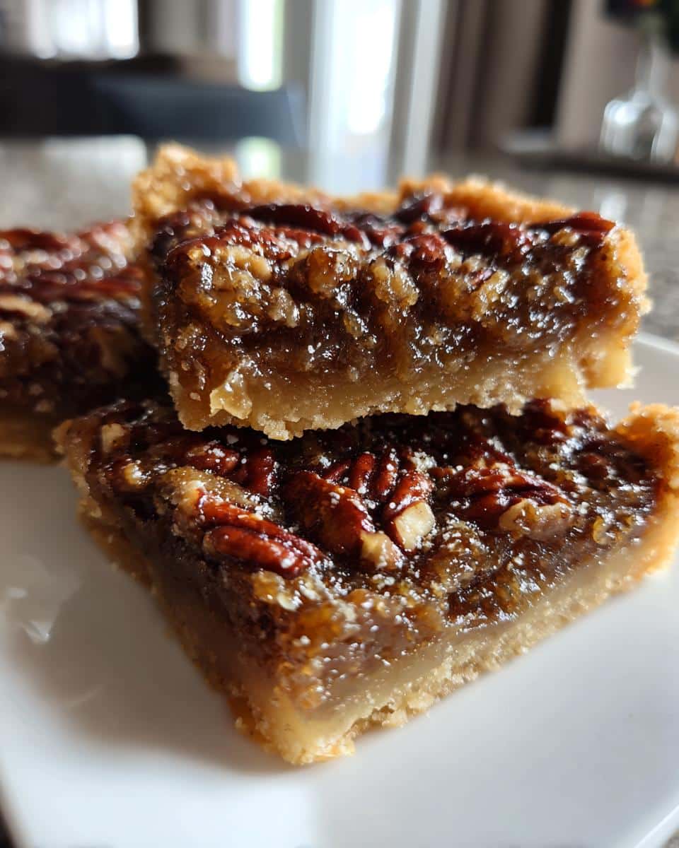 Pecan Pie Bars - detail 2