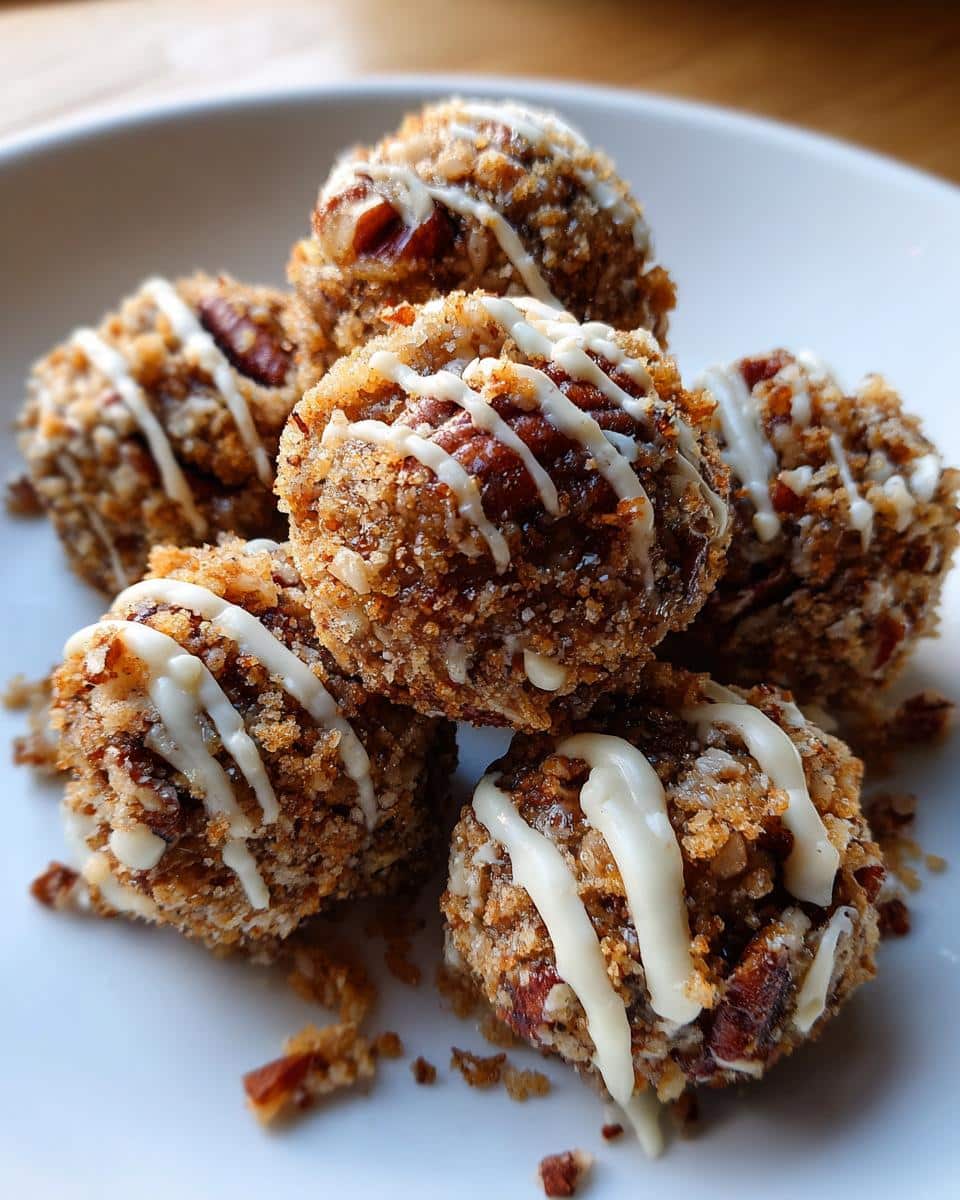 Pecan pie balls - detail 1