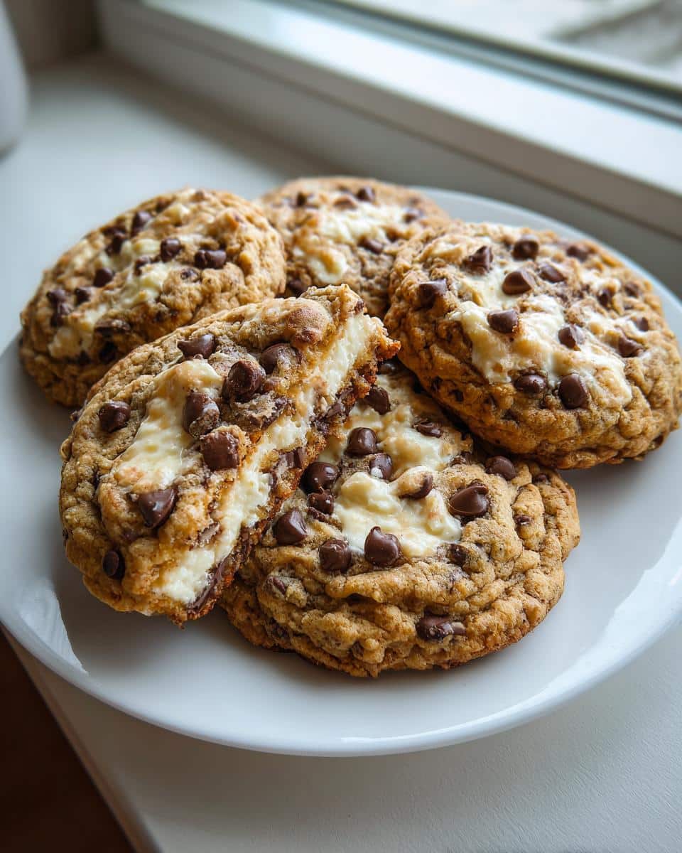 Pumpkin Chocolate Chip Cheesecake Cookies - detail 1