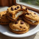 Pumpkin Chocolate Chip Cheesecake Cookies