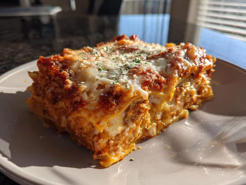 Pumpkin lasagna