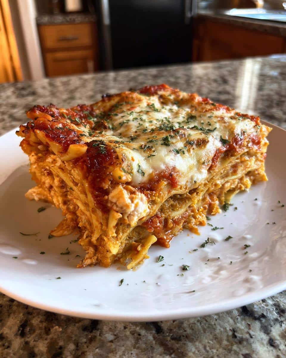 Pumpkin lasagna - detail 2
