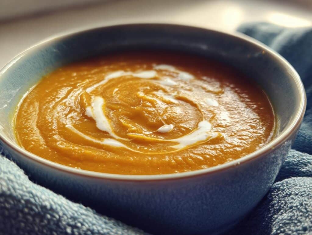 Pumpkin soup with canned pumpkin