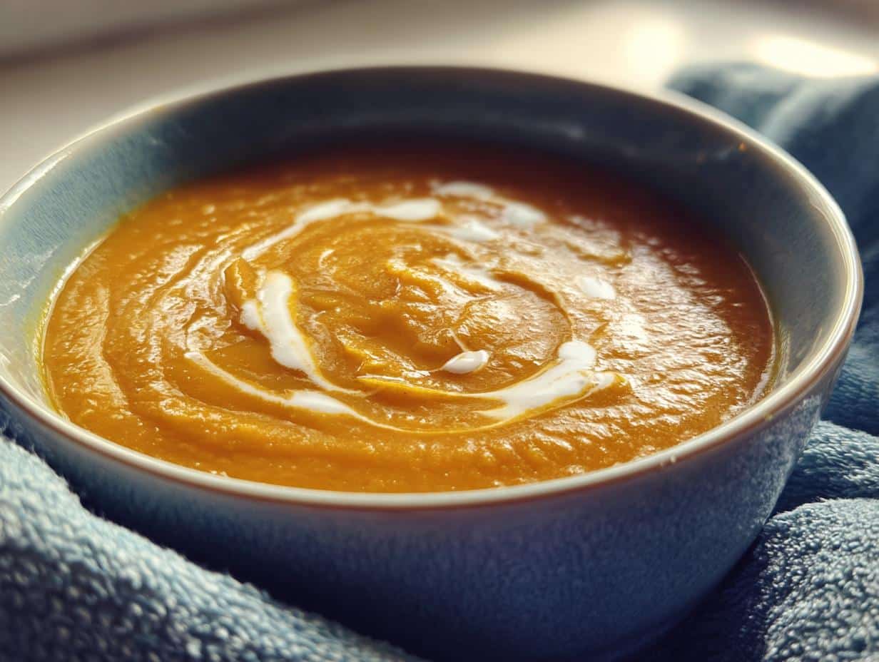 Pumpkin soup with canned pumpkin