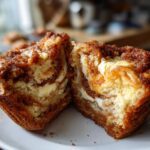 Spiced Apple Cheesecake Muffins