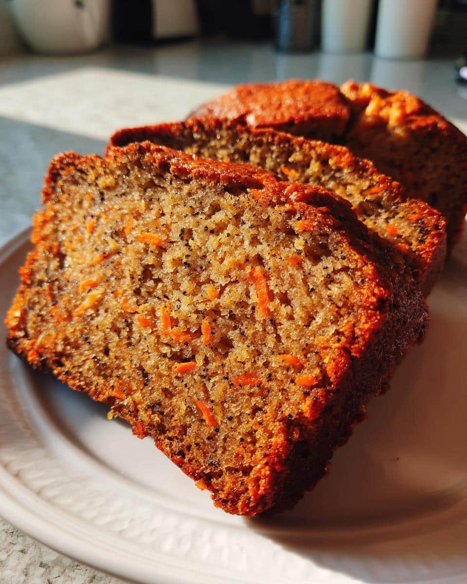 Spiced Carrot Banana Bread - detail 1