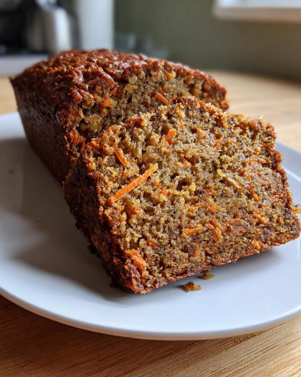 Spiced Carrot Banana Bread - detail 2