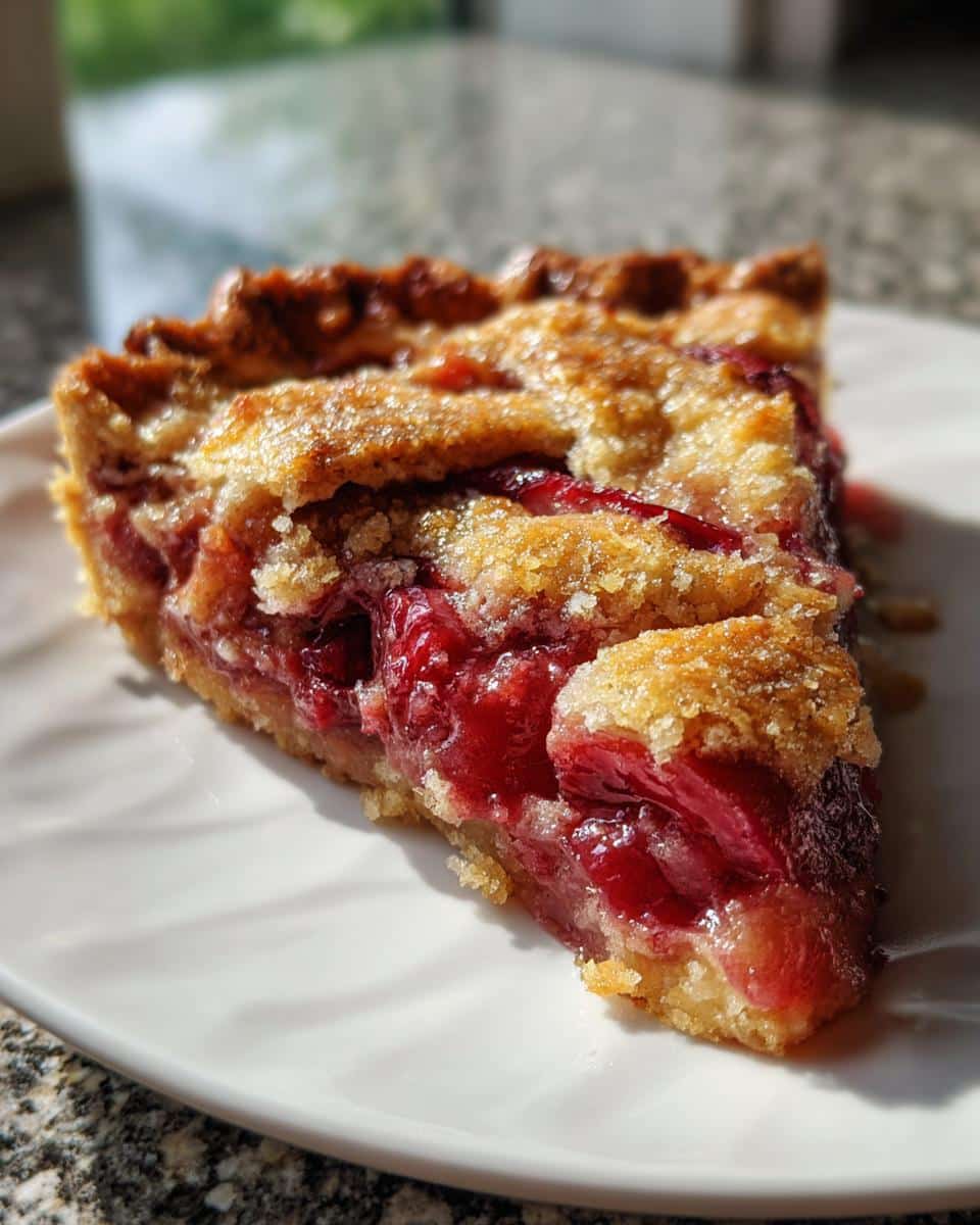 Spiced Plum Cobbler – Cozy Fall Dessert - detail 1